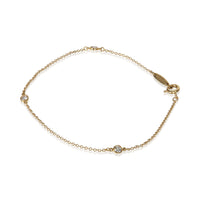 Tiffany & Co. Yellow Gold Diamond Elsa Peretti Diamond By The Yard Bracelet sv