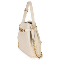 Christian Dior Beige Calfskin CD Embossed Medium C'est Bucket Bag Handbag 2