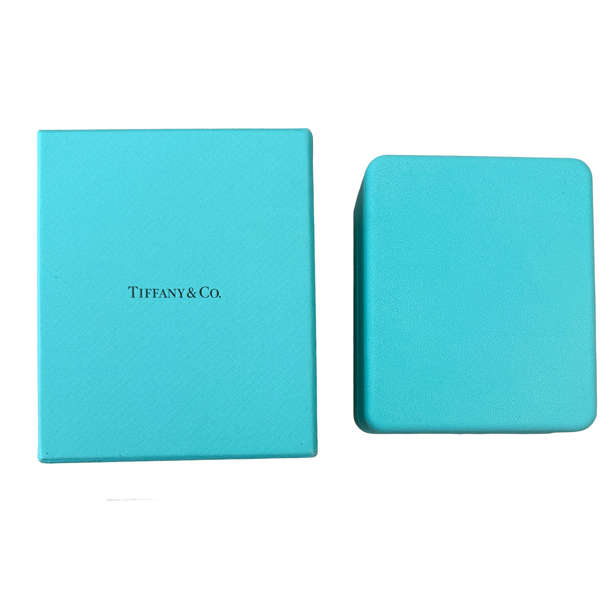 Tiffany & Co. White Gold Pearl and Diamond Signature Pendant box