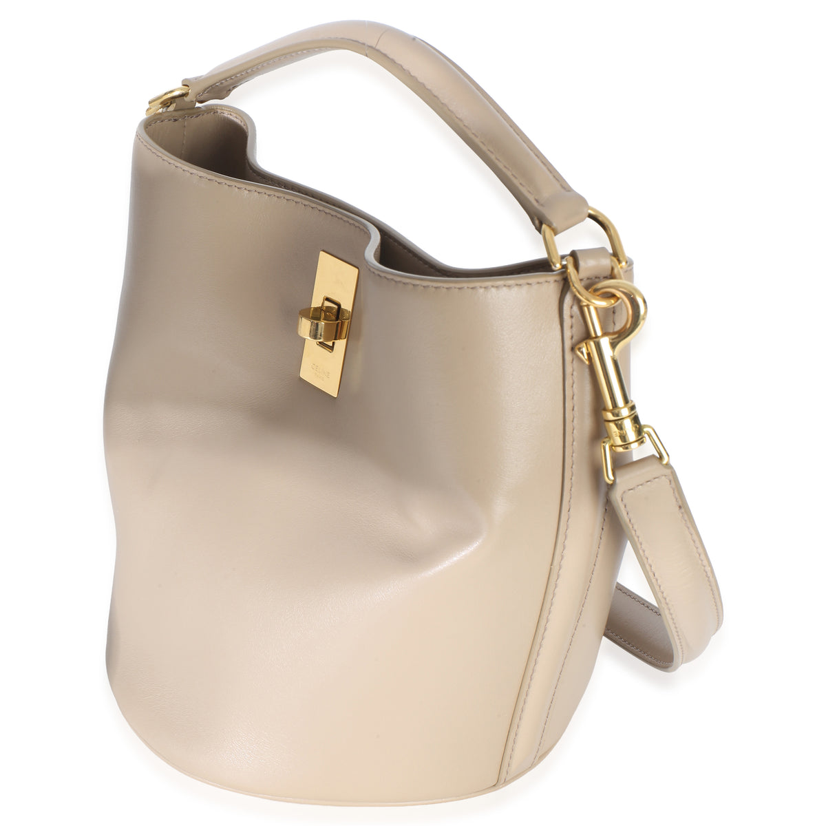 Celine Tan Smooth Calfskin Teen Bucket 16 Bag Handbag 2
