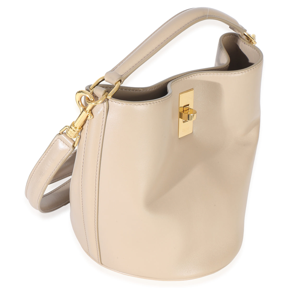 Celine Tan Smooth Calfskin Teen Bucket 16 Bag Handbag 3