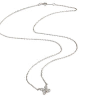 Tiffany & Co. Platinum Diamond Small Model Victoria Pendant sv