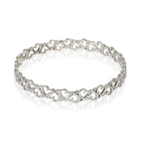Tiffany & Co. Sterling Silver  Paloma Picasso Loving Heart Bracelet fv