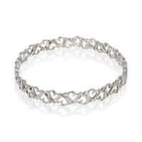 Tiffany & Co. Sterling Silver  Paloma Picasso Loving Heart Bracelet sv