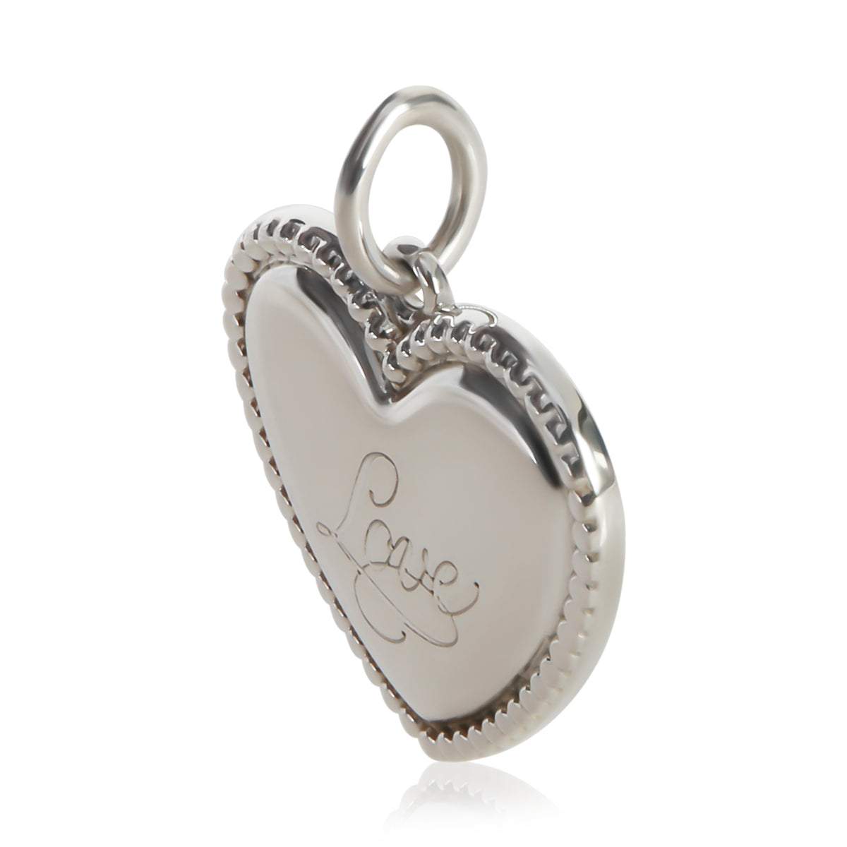 Tiffany & Co. Sterling Silver  Heart Charm pv