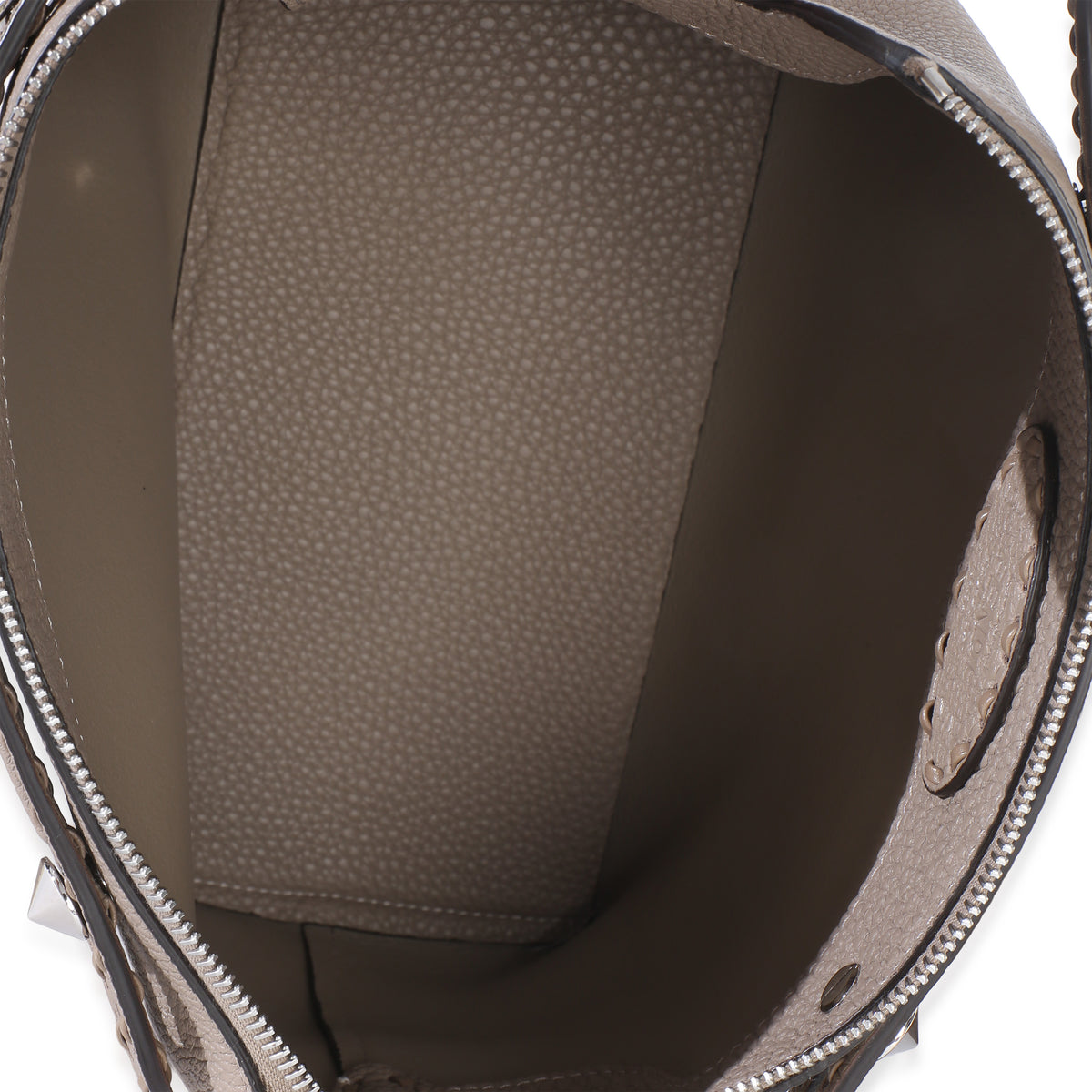 Fendi Taupe Cuoio Romano Selleria Sintetica Medium By The Way Satchel Handbag 9
