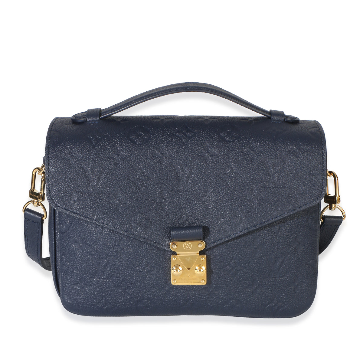 Louis Vuitton Marine Rouge Monogram Empreinte Pochette Metis Handbag id