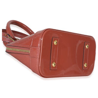 Louis Vuitton Rose Litchi Monogram Vernis Alma BB Handbag 7