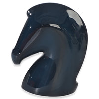 Hermès Indigo Patiné Laque Wood Samarcande Paperweight 3