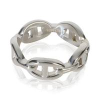 Hermès Sterling Silver  Chaine d'Ancre Ring fv