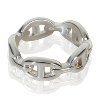 Hermès Sterling Silver  Chaine d'Ancre Ring sv