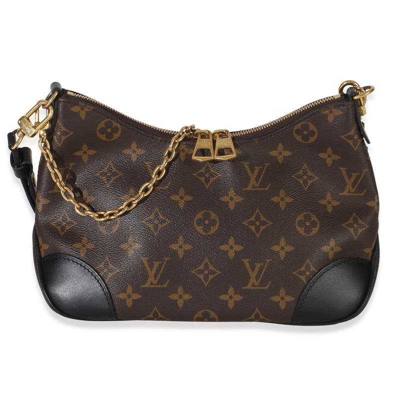 Louis Vuitton Black Monogram Canvas Boulogne NM Handbag id