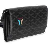 Goyard Black ine Canvas Varenne Limited Continental Wallet Handbag 3