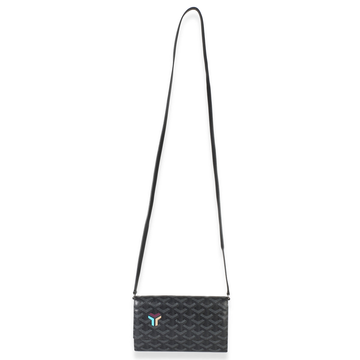 Goyard Black ine Canvas Varenne Limited Continental Wallet Handbag 8