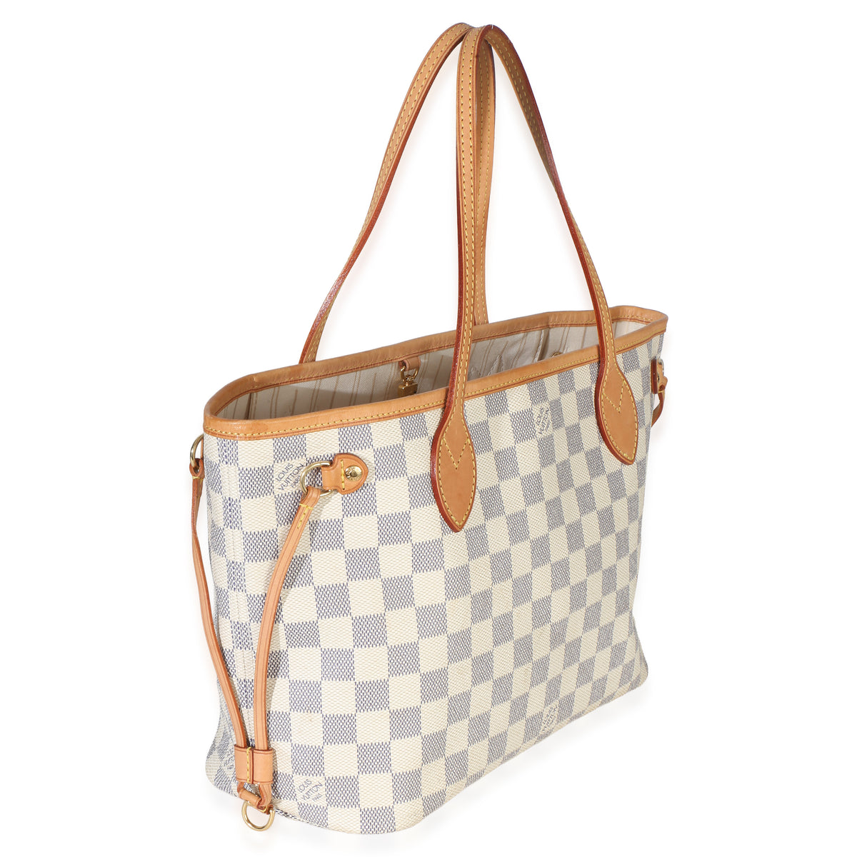Louis Vuitton Damier Azur Canvas Neverfull PM Handbag 3