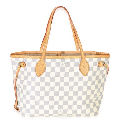 Louis Vuitton Damier Azur Canvas Neverfull PM Handbag id