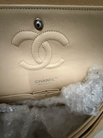 Chanel Beige Quilted Caviar Medium Double Flap Handbag Handbag ad3