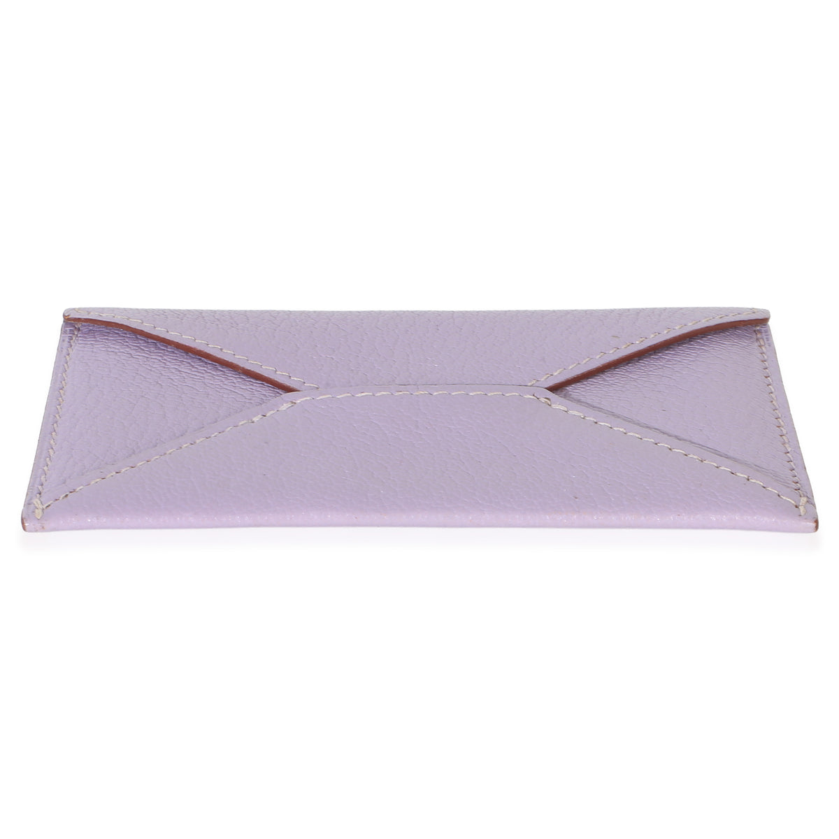 Hermès Lilac Chevre Mysore Card Holder Wallet 5