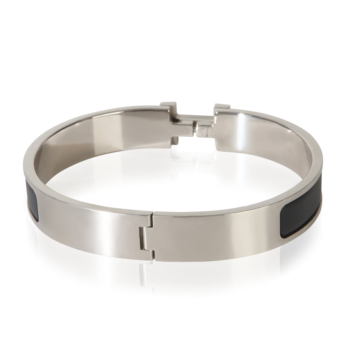 Hermès Clic HH In Noir Mat Bracelet pv