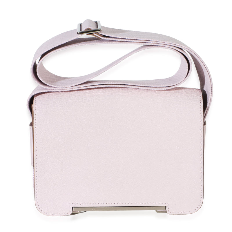 Hermès Mauve Pale Chai Verso Chevre Mysore Geta PHW Handbag id