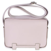 Hermès Mauve Pale Chai Verso Chevre Mysore Geta PHW Handbag 4