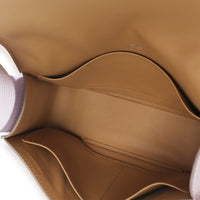 Hermès Mauve Pale Chai Verso Chevre Mysore Geta PHW Handbag 9