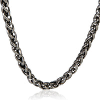 David Yurman Yellow Gold & Sterling Silver  Wheat Necklace fv