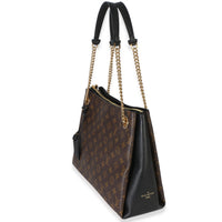 Louis Vuitton Black Monogram Canvas Surene MM Handbag 2