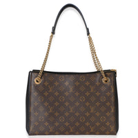 Louis Vuitton Black Monogram Canvas Surene MM Handbag 4