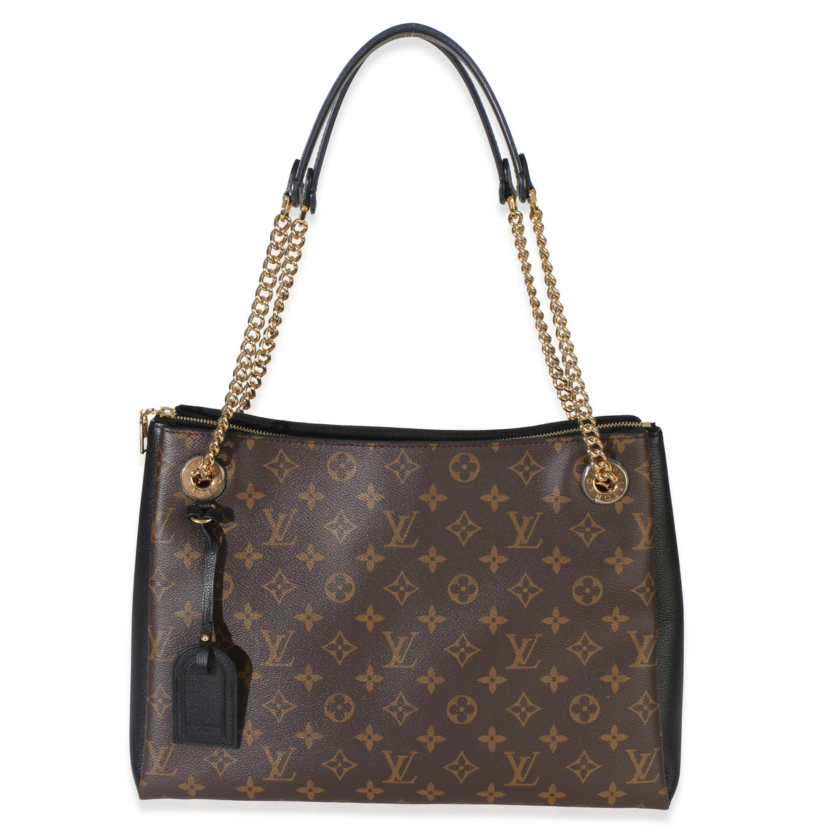 Louis Vuitton Black Monogram Canvas Surene MM Handbag fv