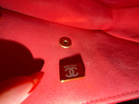 Chanel Red Quilted Lambskin Coco Pins Chain Mini Flap Bag Handbag ad4
