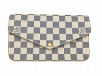 Louis Vuitton Damier Azur Canvas Felicie Pochette Handbag ad4