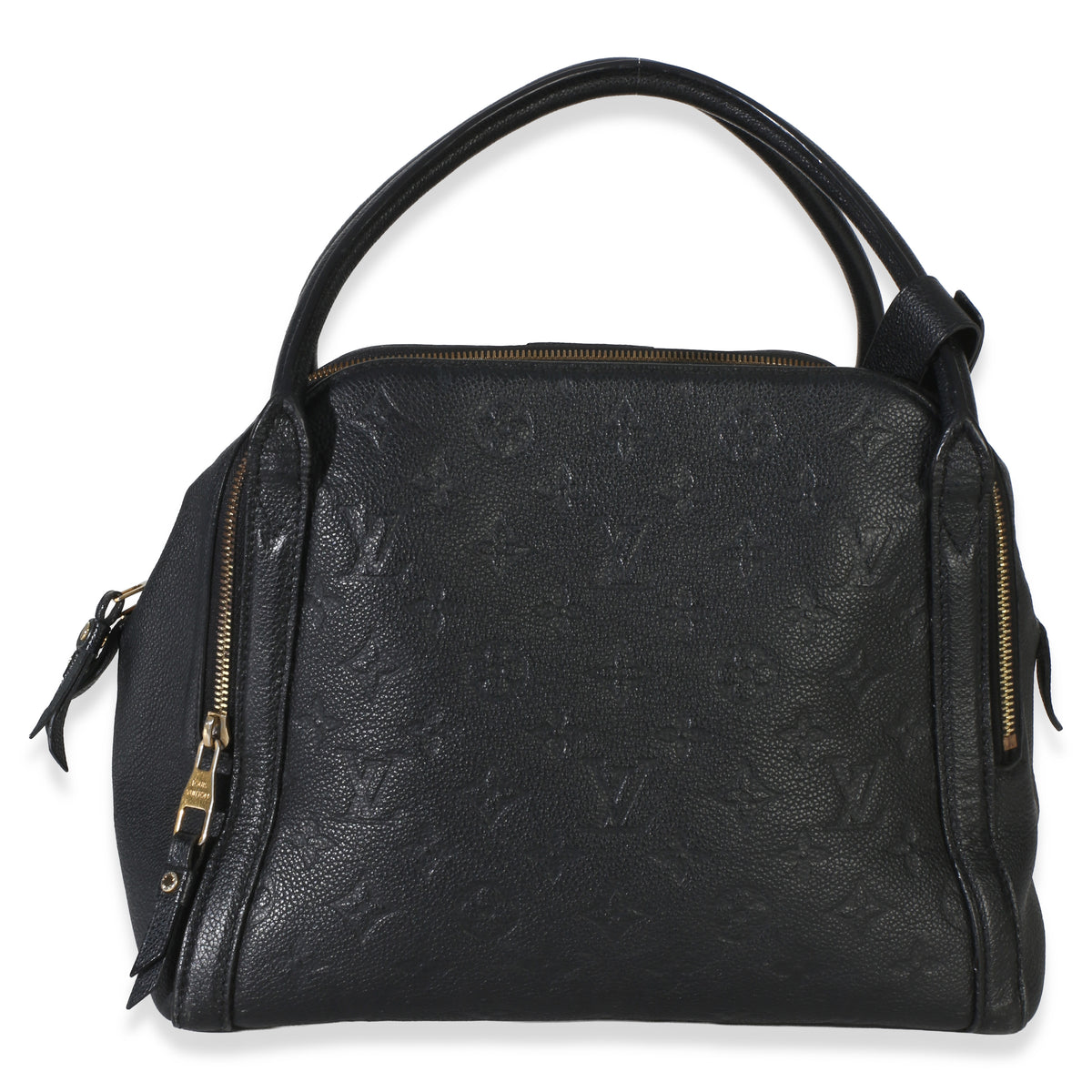 Louis Vuitton Black Monogram Empreinte Marais MM Handbag 3