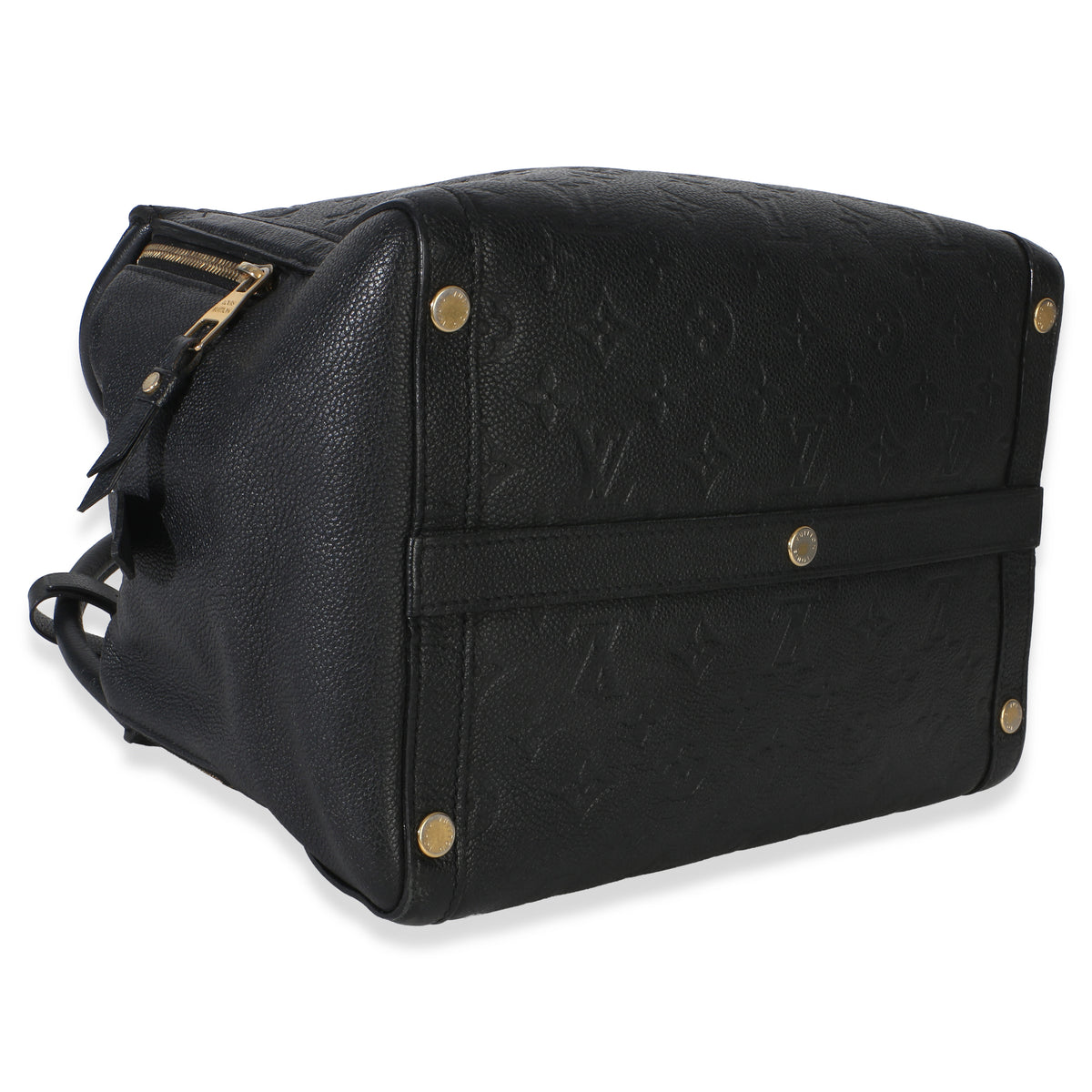 Louis Vuitton Black Monogram Empreinte Marais MM Handbag 6