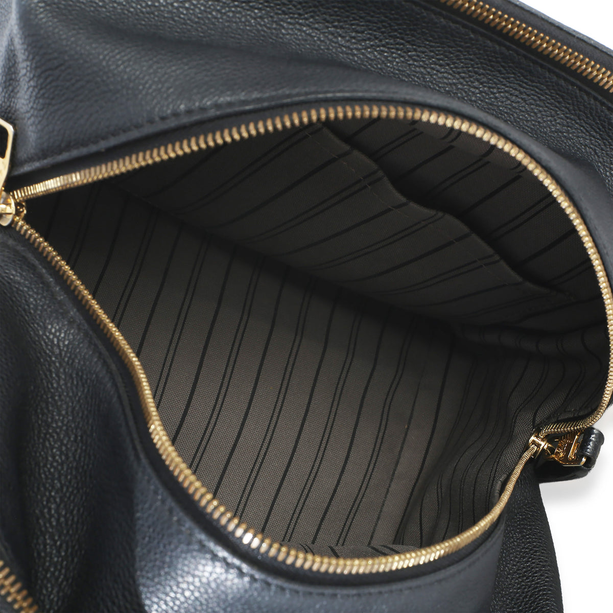 Louis Vuitton Black Monogram Empreinte Marais MM Handbag 7