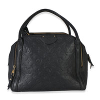 Louis Vuitton Black Monogram Empreinte Marais MM Handbag fv