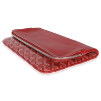Goyard Red ine Canvas Sainte Marie Clutch Handbag 6
