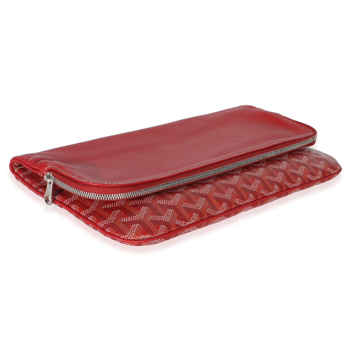 Goyard Red ine Canvas Sainte Marie Clutch Handbag 7
