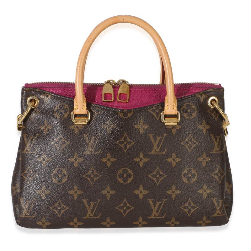 Louis Vuitton Aurore Monogram Canvas Pallas Tote BB Handbag id