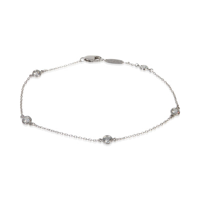 Tiffany & Co. Platinum Diamond Elsa Peretti Diamond By The Yard Bracelet fv