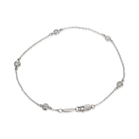 Tiffany & Co. Platinum Diamond Elsa Peretti Diamond By The Yard Bracelet pv