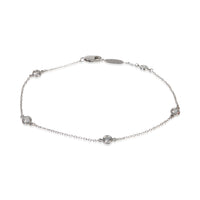 Tiffany & Co. Platinum Diamond Elsa Peretti Diamond By The Yard Bracelet fv