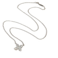 Tiffany & Co. Platinum Diamond Large Model Victoria Pendant pv