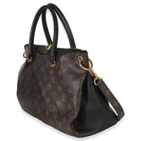 Louis Vuitton Black Monogram Canvas Pallas Tote MM Handbag 2