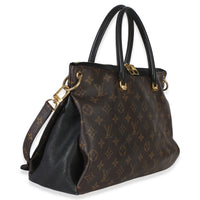 Louis Vuitton Black Monogram Canvas Pallas Tote MM Handbag 3