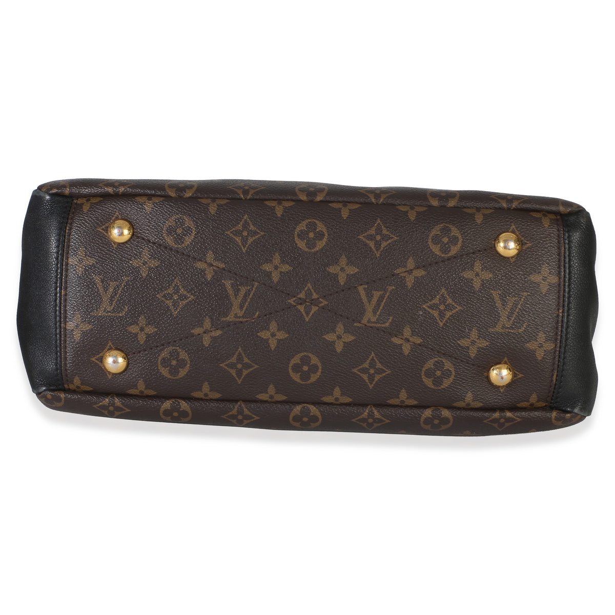 Louis Vuitton Black Monogram Canvas Pallas Tote MM Handbag 5