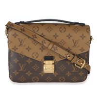 Louis Vuitton Reverse Monogram Pochette Metis Handbag fv