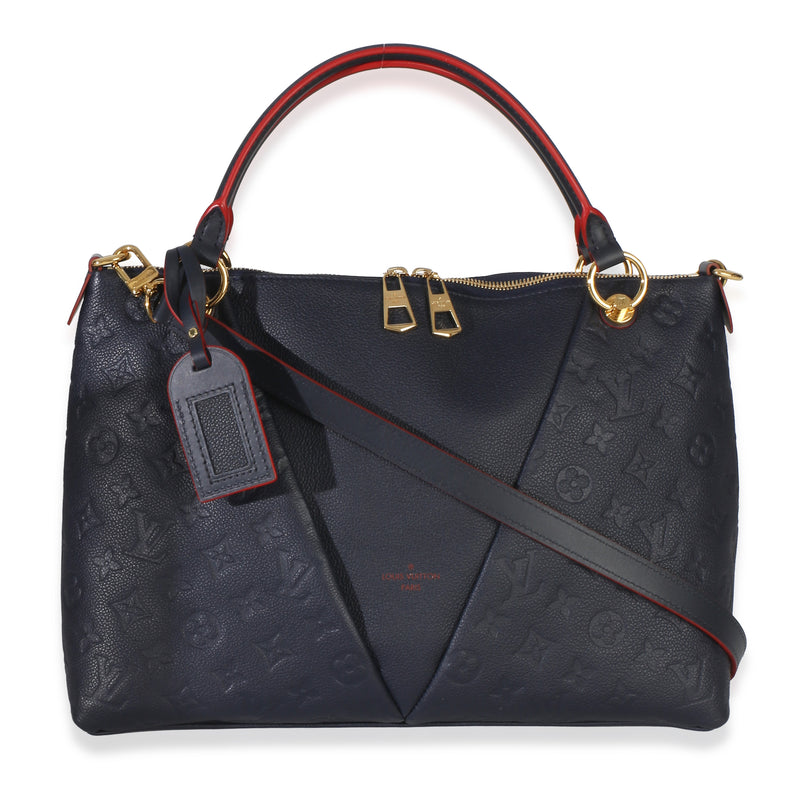 Louis Vuitton Marine Rouge Empreinte V Tote MM Handbag id