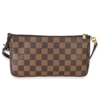 Louis Vuitton Damier Ebene Canvas Pochette Accessoires NM Handbag fv