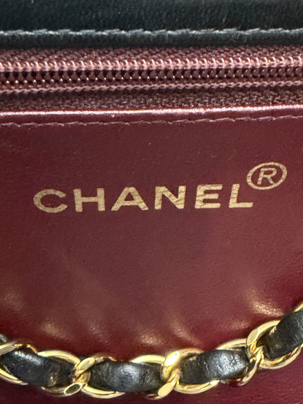Chanel Vintage 24k Black Quilted Lambskin Full Flap Bag Handbag ad2
